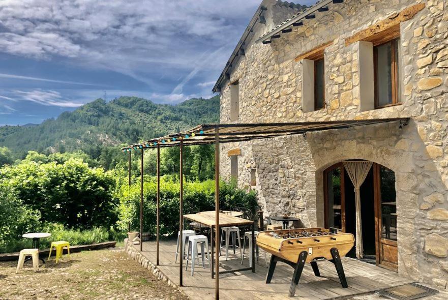 Gite D'Etape Bastide Petra Castellana Verdon カステラーヌ エクステリア 写真